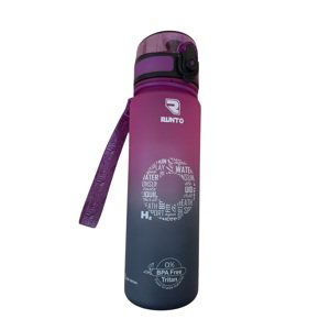 Láhev RUNTO Space 500 ml - šedá-fialová