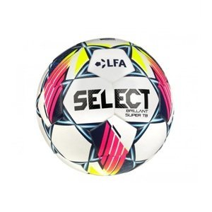Fotbalový míč SELECT FB Brillant Super TB CZ Chance Liga 2024-25 5 bílo-modrá