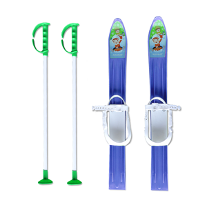 Baby Ski 60 cm - dětské plastové lyže - modré