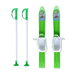 Baby Ski 60 cm - dětské plastové lyže - zelené