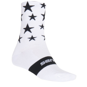 Ponožky SENSOR Stars bílo-černé vel. 3-5