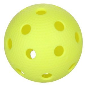 Florbalový míček SPARTAN Advance - žlutý