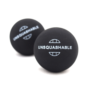 Squashové míčky UNSQUASHABLE - 2ks - 2x žlutá tečka 