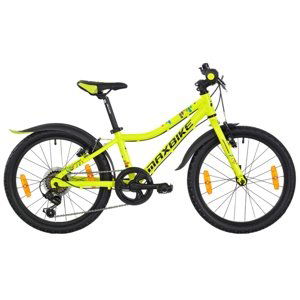 Dětské kolo MAXBIKE Junior 20" - žluté