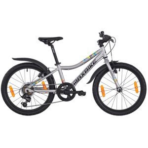 Dětské kolo MAXBIKE Junior 20" - šedé