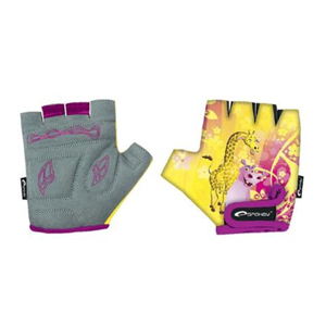 Dětské cyklo rukavice SPOKEY Giraffe Glove - XS 