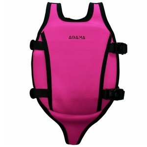 Plovací vesta AGAMA dětská růžová 3-6 (18-30 kg)