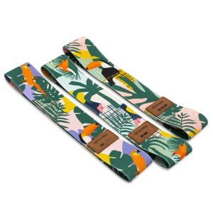 Akční set posilovacích gum SPOKEY Home Jungle + obal