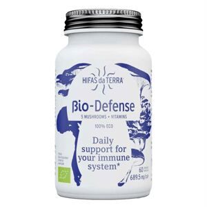 Hifas da Terra Bio-Defense 60 kapslí (Reishi, Shiitake, Maitake, Hlíva ústřičná, Hlíva máčková)