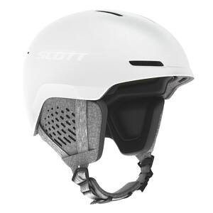 SCOTT Lyžařská helma  Track Plus S Bílá 2023/2024 Unisex, Pánské