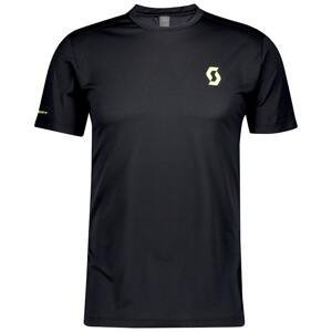 Pánské běžecké tričko s krátkým rukávem Scott RC Run Team Černá S