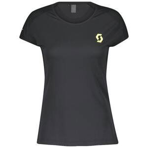 Dámské běžecké tričko s krátkým rukávem Scott RC Run Team Černá S