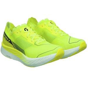 SCOTT Silniční běžecké boty  Speed Carbon RC yellow/white 45,5