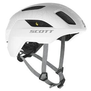 Cyklistická helma Scott La Mokka Plus Sensor Bílá S 2023