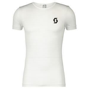 Pánské spodní cyklistcké tričko Scott Underwear Carbon SS Bílá S