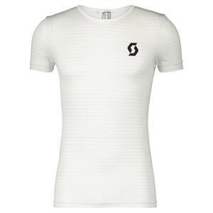 Pánské spodní cyklistcké tričko Scott Underwear Carbon SS Bílá L