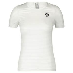 Dámské cyklistické spodní tričko Scott Underwear Carbon SS Bílá XL