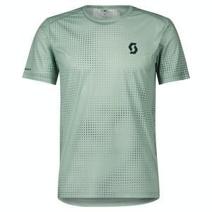 Pánské běžecké tričko s krátkým rukávem Scott RC Run Zelená S