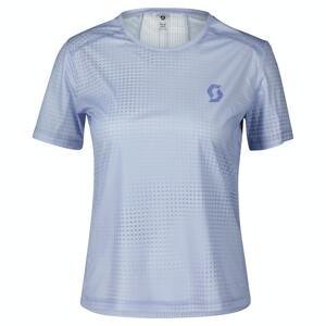 Dámské běžecké tričko s krátkým rukávem Scott RC Run Modrá M