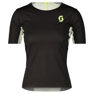 Dámské běžecké tričko s krátkým rukávem Scott RC Run Ultra Černá XS