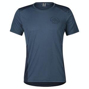 Pánské běžecké tričko s krátkým rukávem Scott Endurance Tech Modrá M