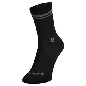 Běžecké ponožky Scott Merino Crew Černá 39-41