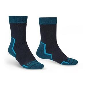 Pánské ponožky Bridgedale Explorer HW Comfort Boot Modrá L