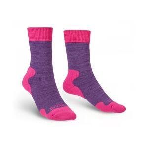 Dámské ponožky Bridgedale Explorer HW Comfort Boot Fialová M