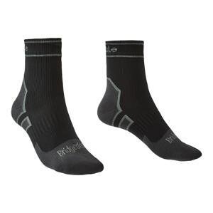 Univerzální ponožky Bridgedale Storm Sock LW Ankle Černá XL