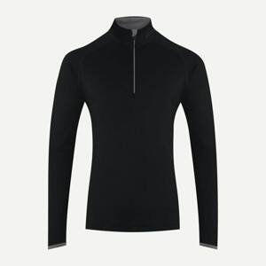 Pánská funkční mikina Kjus Feel Half-Zip Černá 54