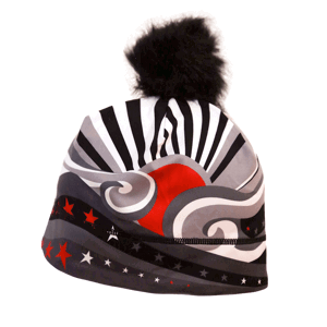 Dámská čepice Krimson Klover Illustrated Beanie Červená 1 size