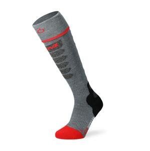 Lenz Vyhřívané ponožky  Heat Sock 5.1 Toe Cap Slim Fit Šedá 35-38