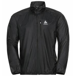 Pánská běžecká bunda Odlo Jacket ZEROWEIGHT Černá XL