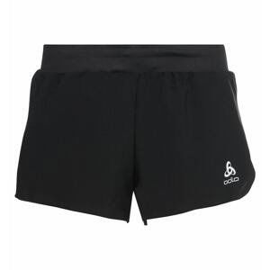 Dámské běžecké šortky Odlo 2-in-1 short ZEROWEIGHT 3 INCH Černá L