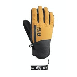 Pánské lyžařské rukavice PICTURE Madson 10/10 Žlutá XL
