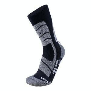 Uyn Lyžařské ponožky  cross country SKI SOCKS Černá 42-44