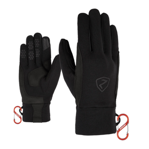 Horské zimní rukavice Ziener Gusty Touch Černá 8,5