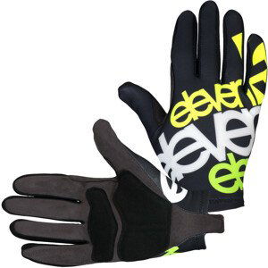 Cyklistické rukavice Eleven Long Fluo Black Velikost: XXL