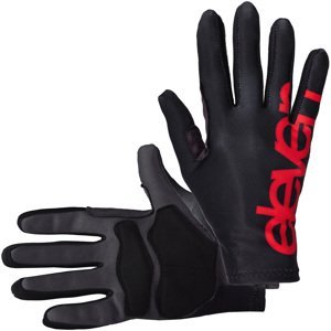 Cyklistické rukavice Eleven Long Black Red Velikost: L