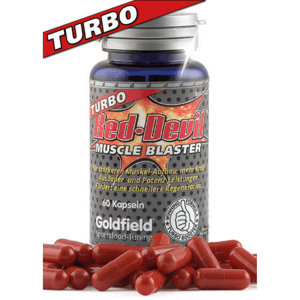 Turbo Red-Devil 60 kaps. bez příchuti - Goldfield