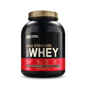 Protein 100% Whey Gold Standard 2270 g bílá čokoláda malina - Optimum Nutrition