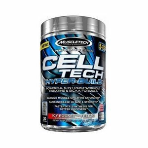 Cell Tech Hyper-Build 485 g modrá malina - MuscleTech