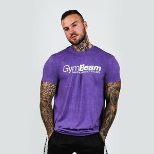 Tričko Make Muscles Heather Purple XL - GymBeam