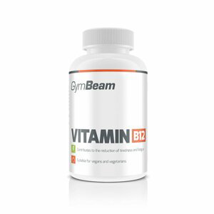 Vitamín B12 90 tab. bez příchuti - GymBeam