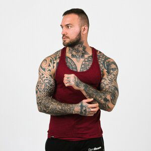 Tílko Stringer Tank Top Burgundy XL - GymBeam