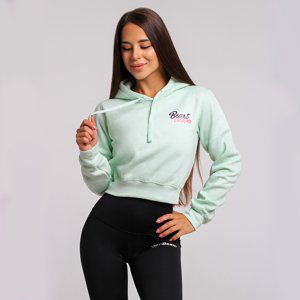 Dámská mikina Crop Mint XS - BeastPink