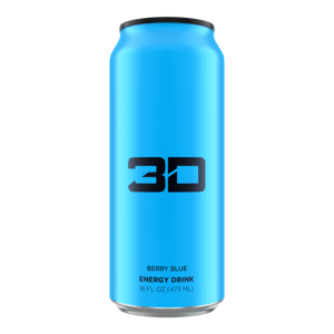3D Energy Drink 473 ml berry blue - 3D Energy
