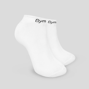Ponožky Ankle Socks 3Pack White M/L - GymBeam