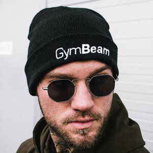 Zimní čepice Beanie Black universal - GymBeam