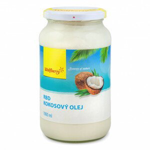 RBD Kokosový olej 1000 ml - Wolfberry